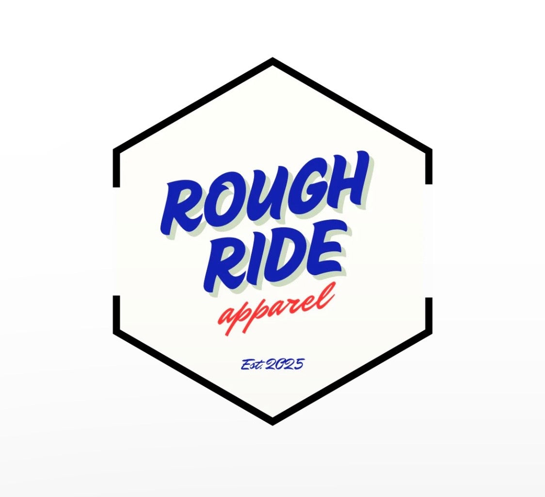 OG Rough Ride blue sticker