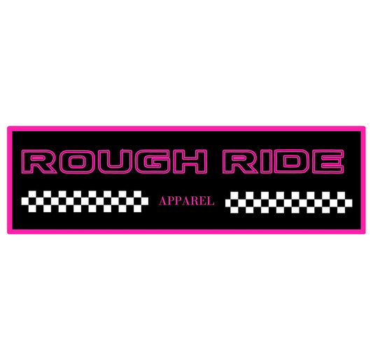 Rough Ride rectangle pink