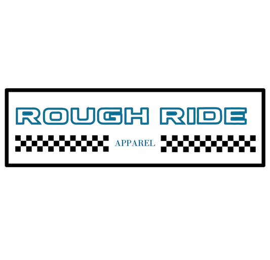 Rough Ride rectangle blue